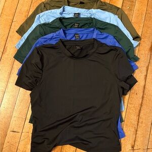 SHEIN Women's Crop Tops - Black, Blue, Green, Light Blue, Olive Green Assortment